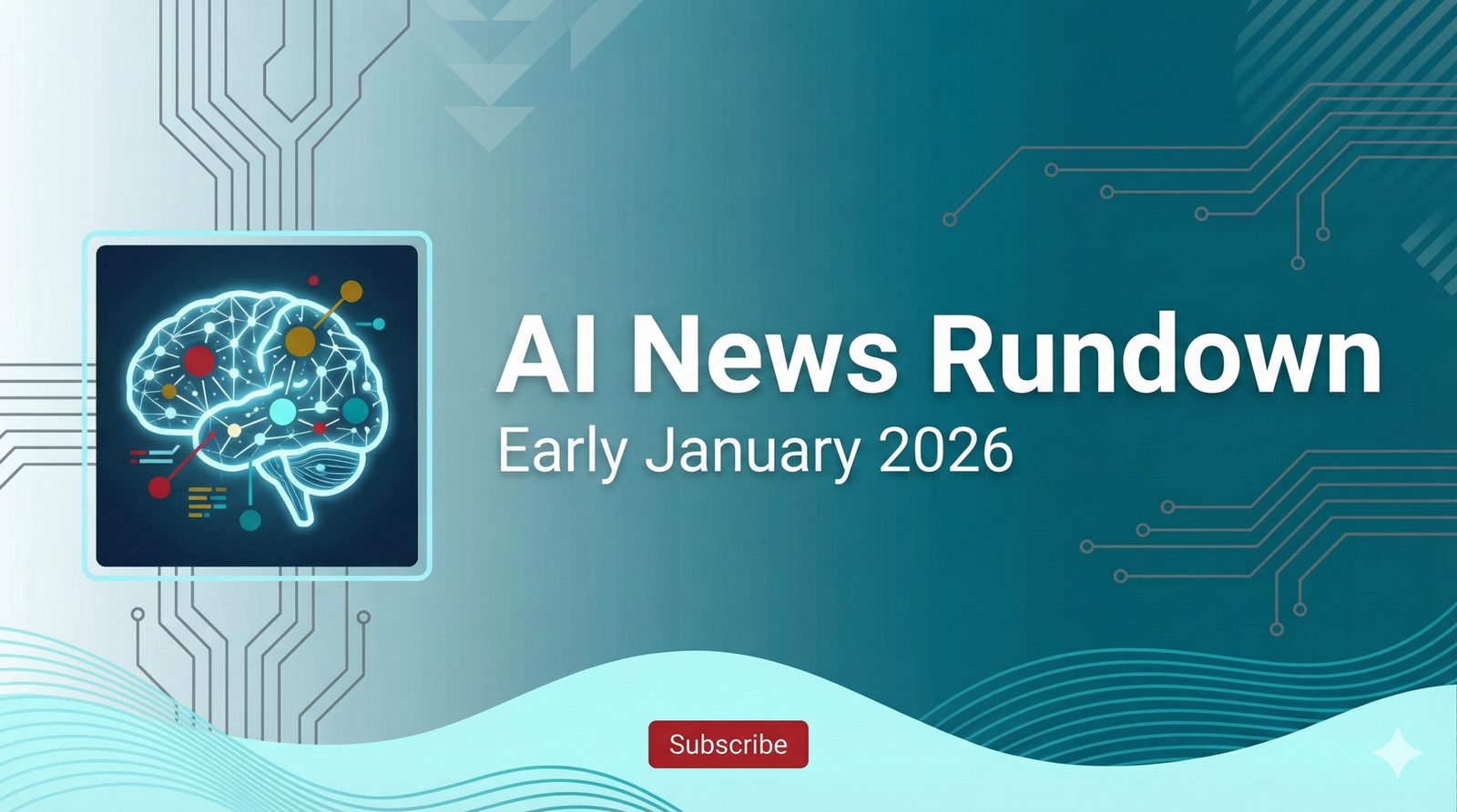 Teal graphic depicting a stylized brain and the title of this post