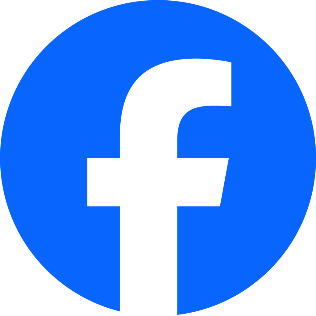 Blue Facebook icon